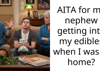 AITA for my nephew getting into my edibles when I wasn’t home?