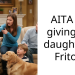 AITA for giving my daughter 3 Fritos?