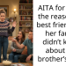 AITA for being the reason my best friend and her family didn’t know about her brother’s kids?