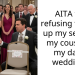 AITA for refusing to give up my seat for my cousin at my dad’s wedding?