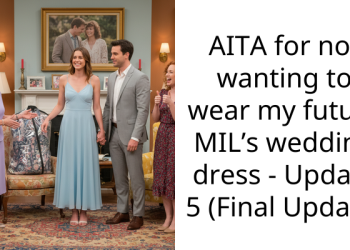 AITA for not wanting to wear my future MIL’s wedding dress – Update 5 (Final Update)