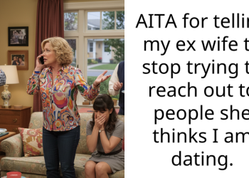 AITA for telling my ex wife to stop trying to reach out to people she thinks I am dating.