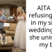 AITA for refusing to be in my sisters wedding after she uninvited my bf?