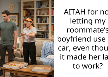 AITAH for not letting my roommate’s boyfriend use my car, even though it made her late to work?