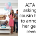 AITA for asking my cousin to wait to announce her gender reveal?