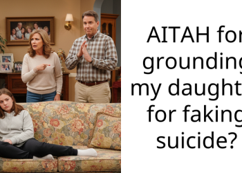 AITAH for grounding my daughter for faking su***de?