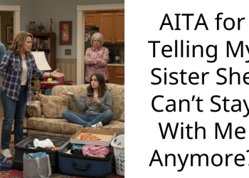 AITA for Telling My Sister She Can’t Stay With Me Anymore?