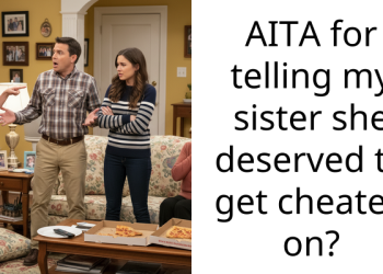 AITA for telling my sister she deserved to get cheated on?