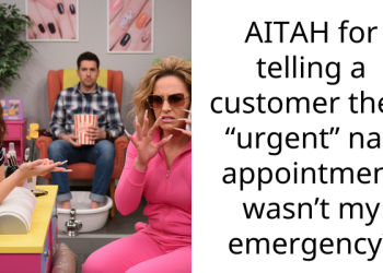 AITAH for telling a customer their “urgent” nail appointment wasn’t my emergency?