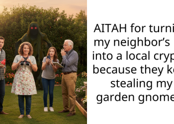 AITAH for turning my neighbor’s kid into a local cryptid because they kept stealing my garden gnomes?