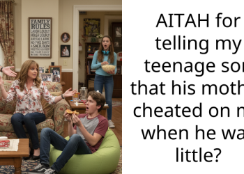 AITAH for telling my teenage son that his mother cheated on me when he was little?