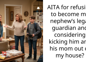 AITA for refusing to become my nephew’s legal guardian and considering kicking him and his mom out of my house?