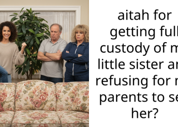 aitah for getting full custody of my little sister and refusing for my parents to see her?