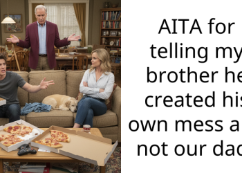 AITA for telling my brother he created his own mess and not our dad?