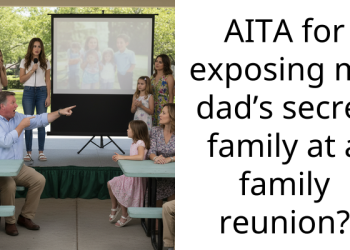 AITA for exposing my dad’s secret family at a family reunion?
