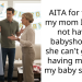 AITA for telling my mom I rather not have a babyshower if she can’t give up having music at my baby shower?