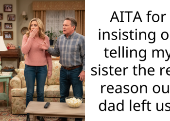 AITA for insisting on telling my sister the real reason our dad left us?