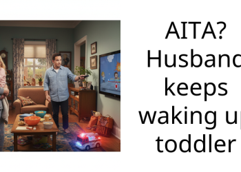 AITA? Husband keeps waking up toddler
