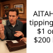 AITAH for tipping only $1 on a $200 bill?