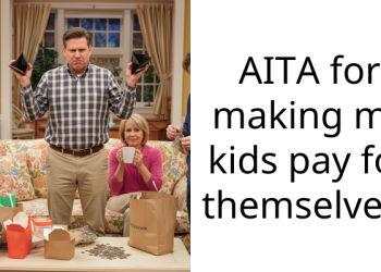 AITA for making my kids pay for themselves?