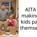 AITA for making my kids pay for themselves?