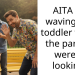 AITA for waving to a toddler whilst the parents weren’t looking?