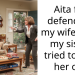 Aita for defending my wife after my sister tried to kick her out