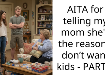 AITA for telling my mom she’s the reason I don’t want kids – PART 2