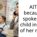 AITA because I spoke to a child instead of her mom?