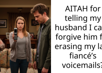 AITAH for telling my husband I can’t forgive him for erasing my late fiancé’s voicemails?