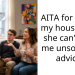AITA for telling my housemate she can’t give me unso***ited advice?