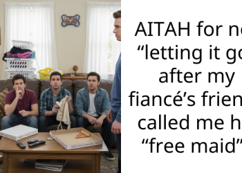 AITAH for not “letting it go” after my fiancé’s friends called me his “free maid”?