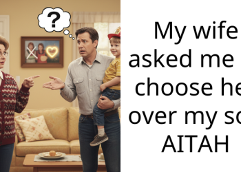 My wife asked me to choose her over my son AITAH