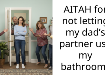 AITAH for not letting my dad’s partner use my bathroom?