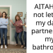AITAH for not letting my dad’s partner use my bathroom?