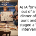 AITA for walking out of a family dinner after my aunt and uncle staged a “career intervention”?