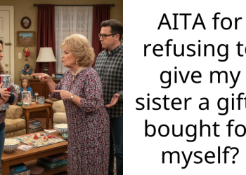 AITA for refusing to give my sister a gift I bought for myself?