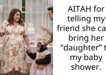 AITAH for telling my friend she can’t bring her “daughter” to my baby shower.