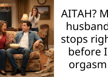 AITAH? My husband stops right before I o***sm