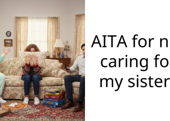 AITA for not caring for my sister?
