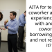 AITA for telling my coworker about an experience I had with another coworker borrowing money and not returning it?