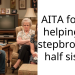 AITA for not helping my “stepbrother’s” half sister?