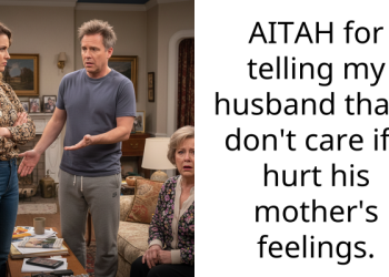 AITAH for telling my husband that I don’t care if I hurt his mother’s feelings.