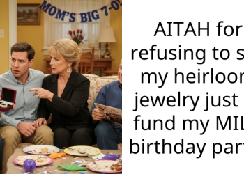 AITAH for refusing to sell my heirloom jewelry just to fund my MIL’s birthday party?