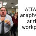 AITAH – anaphylaxis at the workplace
