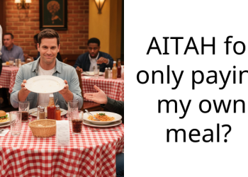 AITAH for only paying my own meal?