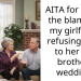 AITA for taking the blame for my girlfriend refusing to go to her half brother’s wedding?