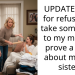 UPDATE: AITA for refusing to take something to my mom to prove a point about my lazy sister?