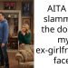AITA for slamming the door in my ex-girlfriend’s face?