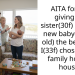 AITA for not giving my sister(30f) and her new baby(2 days old) the bedroom I(33f) chose at our family holiday house?